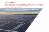 SOLAREDGE COMMERCIAL SOLUTIONS FOR … · of NEC2011, includes requirements for serial arc detection (i.e. arcs within the string) and for manual, on-site restart after an arc detection