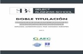 DOBLE TITULACIÓN - Escuela online de negociosescuelaselect.com/wp-content/uploads/SBS015.pdf · 2. Arquitectura y componentes de un sistema gestor de datos. 3. Procesos de instalación