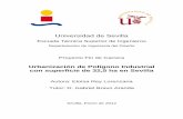 Universidad de Sevilla - Memoria+descriptiva.pdf · PDF fileMemoria descriptiva Urbanización de Polígono Industrial con superficie de 32,5 ha en Sevilla 7 3. Normativa aplicada