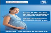 MANUAL DE ORGANIZACIÓN DEL CENTRO DE HABILIDADES · PDF filede Planificación Familiar y Prevención de Infecciones ... complicaciones del embarazo, parto o puerperio y ... durante