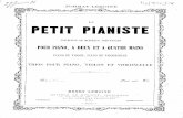 PETIT PUNISTE - free-scores.com · chanson napolitaine (tic e tic e toc). chanson bearnaise. polka nationale. mazurka nationale. air russe. air suisse. j mains lemoine ( )) • »