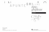 APUNTE GRI LLAS tipo- - catedragaitto.comcatedragaitto.com/pdf/nivel_uno/2016/Apunte_3_Grillas_Tipograficas... · fundirse en la construcción de la grilla tipográﬁca, elemento