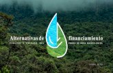 Alternativas de financiamiento - bosquesandinos.org · Este documento es el resultado del trabajo interinstitucional de Naturaleza y Cultura Internacional y el Programa Bosques Andinos