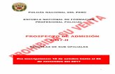 PROSPECTO DE ADMISIÓN 2017-II - …precadete.cima.com.pe/documentos/suboficiales/prospecto/PROSPEC… · es un proceso de selección entre postulantes cuya capacidad física, ...