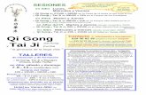 Qi Gong Tai Ji - Centro Alba – Salud Natural & Socio ...€¦ · (Tai Chi) Metodología de enseñanza Chuan Shu ... ( Tai Chi ) El Tai Ji es un arte marcial, un estilo de Kung ...
