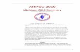 Michigan 2010 Summary - Michigan Section ARES…ares-mi.org/downloads/Michigan_2010_Summary/pdf/ARPSC-2010... · Michigan 2010 Summary 4 2. Amateur Radio Emergency Service ARES represents