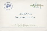 AMENAC - Asociación Mexicana de Nutriologíaasociaciondenutriologia.org/presentacionessesiones/neuronutricion.pdf · 8 Claudia Mimiaga Hdez Lóbulo Parietal Responde primariamente