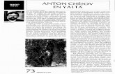 ANTON CHÉJOV EN VALTA - … · ANTON CHÉJOV EN VALTA Anlon Chéjov Para Lya Cardoza y Aragón En un barrio de Yalta alejado del centro, lo que a principios de siglo fue la aldea