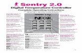 Sentry 2 - paragonweb.com · TEdE Temperature Deviation Set temperature sensitivity of er-ror codes. SFTY Maximum temp. ELEC Electronics Temp. Check board for overheating. ... to