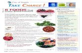T ake Charge - seattle.gov · an eating plan called Dietary Approaches to Stop Hypertension ... DASH (see page 1) and the ... The word diet comes from the Greek word dieta, which
