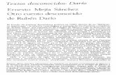 Textos desconocidos: Darío Ernesto Mejía Sánchez … · 124 Ernesto Mejía Sánchez ahora publicamos. Aunque aparecida en México, en el semanario El Mun do, 19 de junio de 1898