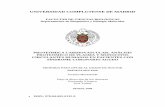UNIVERSIDAD COMPLUTENSE DE MADRID - …eprints.ucm.es/8186/1/T30345.pdf · Electroforesis en geles de poliacrilamida (SDS-PAGE unidimensional).....59 10.2. Electroforesis bidimensional.