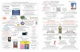 SFOTT Bulletin for August 10, 2014 - St. Francis of … · Formación de Fe para la Familia ... Haber nacido en una familia cristiana y la adoración en una iglesia cristiana nos