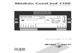 Módulo Cond Ind 7700 - METTLER TOLEDO Balances … · TA-201.051-MTS03 010104 Versión de software: 2.0 Marcas registradas En este manual de usuario se utilizan, sin otra distinción