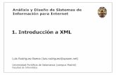01 Introducci.n a XML - colimbo.net · XML, que define la sintáxis XML. XLink (XML Linking Language), define el estándar para representar los enlaces entre recursos basados en XML.