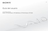 Guía del usuario - Sony eSupport - Manuals & Specs · nN4 Antes de usar > Antes de usar Felicitaciones por la compra de esta computadora VAIO ® y bienvenido a la Guía del usuario