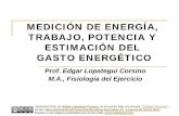 MEDICIÓN DE ENERGÍA, TRABAJO, POTENCIA Y … · Saludmed 2016, por Edgar Lopategui Corsino, se encuentra bajo una licencia "Creative Commons", de tipo: Reconocimiento-NoComercial-Sin