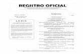 SUMARIO - newsletterubg.files.wordpress.com · Asociación de Conservación Vial "Cosanga- La Virgen", domiciliada en el cantón Quijos, provincia de Napo 16 ... la cultura física,