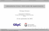 Laboratorios Linux: mini-curso de supervivencialsub.org/pae/cursolinux.pdf · comandos) Cerrar la sesi n, reiniciar o apagar el sistema Puedes buscar aplicaciones aqu ... prac3.adb