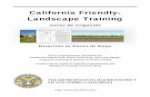 California Friendly Landscape Training - Pages · Los conceptos que se presentan en esta clase son la ... MWD – California Friendly Landscape Training Diapositivas de la Presentación