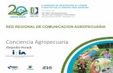 RED REGIONAL DE COMUNICACION AGROPECUARIA · Conciencia Agropecuaria. ... Positivo. Motor de la economía del país. La conexión es a través del . alimento. y como ... los animales