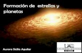 Formación de estrellas y planetas - Astro @ UAMastro.ft.uam.es/divulgacion/La-Astronomia-del-Siglo-XXI/programa/... · La formación y evolución de la estrella depende de su masa: