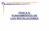 FÍSICA II: FUNDAMENTOS DE LAS INSTALACIONES …faeuat0.us.es/mjespin/docencia/fiiinstalaciones/organizacion/organ...FÍSICA II: FUNDAMENTOS DE LAS ... Objetivos y competencias de