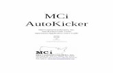 MCi AutoKicker - Mid-Continent Industries€¦ · XExxx Self Test Passed OFF ON Controller shown in the ON position. Notice the testing and passed display flash through. 4 Scale Alarm