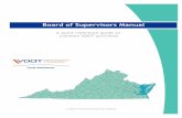 Board of Supervisors Manual - Virginia Department of ...€¦ · Board of Supervisors Manual 2015 7 Maintenance Budget Beginning in 2002, the Department adopted an asset management