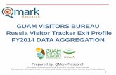 GUAM VISITORS BUREAU Russia Visitor Tracker … · GUAM VISITORS BUREAU Russia Visitor Tracker Exit Profile FY2014 DATA AGGREGATION Prepared by: QMark Research Information contained