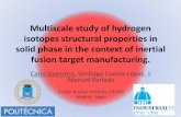 Multiscale study of hydrogen isotopes structural ...oa.upm.es/11829/1/INVE_MEM_2011_103668.pdf · Multiscale study of hydrogen isotopes structural properties in solid phase in the