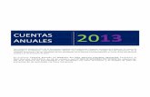 CUENTAS ANUALES 2013 - Asociación Española de …fundacionestutelares.org/wp-content/uploads/2014/12/2013-Cuentas... · Asociación Española de Fundaciones Tutelares Cuentas Anuales