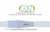 Manual de Políticas Empresa Socialmente Responsableclinicaangeleslm.com/v2/pdf/manualDePoliticasESR2017.pdf · NUESTRA HISTORIA ... PEMEX con ello le da la oportunidad rápida de
