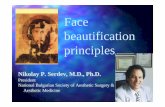 Face beautification principles - drserdev.comdrserdev.com/Rejuvenecimiento facial Serdev.pdf · Face beautification principles Three dimensional beauty = volums, forms, ... nTemporal