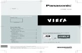 Operating Instructions LED TV - Panasonicpanasonic.ae/en/manuals/TH-L42ET60.pdf · Operating Instructions LED TV English For more detailed instructions, refer to [eHELP] (Built-in