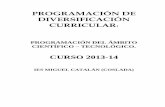 PROGRAMACIÓN DE DIVERSIFICACIÓN CURRICULARmiguelcatalan.org/pagina html/pdf/orientacion.pdf · programaciÓn de diversificaciÓn curricular: programaciÓn del Ámbito cientÍfico