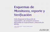 Esquemas de Monitoreo, reporte y Verificación - … NAMAs CUBA... · 04 de Julio de 2013 Esquemas de Monitoreo, reporte y Verificación ... ambiental de una actividad determinada.