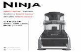 CT682SP - NinjaKitchen.com · Sistema Intelli-Sense™ CT682SP Series • Série • Serie. 1 1-877-646-5288 ninjakitchen com 2 CONTENTS ... 5 Take your time and exercise care during