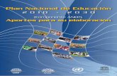 (Componente ANEP) · Plan Nacional de Educación 2010 - 2030 Organización ... educacion@unesco.org.uy ... Plan Nacional de Educación ...