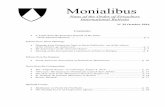 Monialibus - op · 2 ===== Monialibus is the official International Bulletin of the Nuns of the Order of Preachers published by the International Commission of Nuns (ICNOP) twice