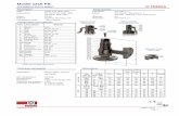 Model 1216 FB - interflow-th.commore)/TOSACA_1216FB.pdf · Model 1216 FB TECHNICAL DATA SHEET TOSACA Description Requirements Type Safety and Relief valve Calculation EN-4126-1