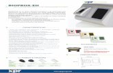 LECTOR BIOMÉTRICO Y DE PROXIMIDAD EN RED · lector biométrico y de proximidad de mesa USB llamado BIO-PROX-USB o desde el lector mismo. ... - Diseño e impresión de tarjetas de