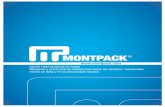 MONTPACK - PackagingA€¦ · MATRICES POR PRENSAS ... capaces de rellenar y sellar tubos de aluminio, ... (para corregir el centrado de la micro-bomba y operar un bloqueo provisorio