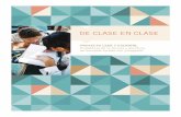 DE clasE En clasE · 2018-05-08 · DE clasE En clasE. Proyecto Leer y escribir. Enseñanza de la lectura y escritura en escuelas rurales con plurigrado 1º edición, ... 7 Las jornadas