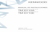 TM-D710A TM-D710E - manual.kenwood.commanual.kenwood.com/files/4dd5d0bf56a61.pdf · canal de memoria simplex y repetidor o dividido impar? ... configuraciÓn del algoritmo de tx de