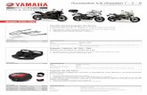 Accesorios XJ6 Diversion F - S - Ncdn.yamaha-motor.eu/factsheets/ES/2011/2011-Yamaha-XJ6S-accshe · PDF fileAccesorios XJ6 Diversion F - S - N Modelo 2009~2014 Parrilla portaequipajes