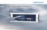 Sysmac Automation Platform - Omron · Sysmac Studio is the centrepiece of the Sysmac Platform, bringing together all areas of automation including: logic, motion, vision, safety and