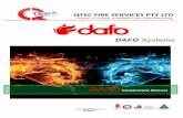 DAFO Component Manual - qtecfire.com.au Component List 19-06-18.pdf · “Uncontrolled when printed!” Page 3 Revision: 19 June 2018 1 DOCUMENT HISTORY This is an uncontrolled document.
