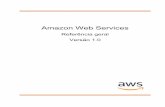 Amazon Web Services - AWS Documentation · Amazon Web Services Referência geral Table of Contents Referência geral da AWS ... Formato de Nome de região da Amazon (ARN)..... 140