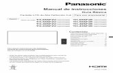Manual de instrucciones - Panasonic Global · No anule la finalidad de la clavija de puesta a tierra. (solo modelo de 65 pulgadas) Instrucciones importantes sobre seguridad 1) Lea